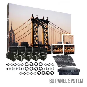 Cinema Party Stage Back 4K Digital Led Billboard Videowall P3.91 P4.81 P2 P3 P4 Panel Rental Led Screen Outdoor Led Display Wall