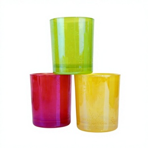 <span class=keywords><strong>Portacandele</strong></span> Mini Colorato Empress, Vasetto in <span class=keywords><strong>Vetro</strong></span> Colorato per Candele da Viaggio con Confezione - Product Image 1