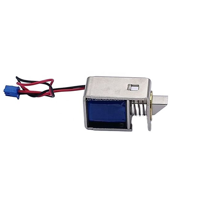 U0835L Mini Pull-Type DC12V 24V Solenoid Door Lockers Push-Pull Solenoid Latch Lock for Security Access