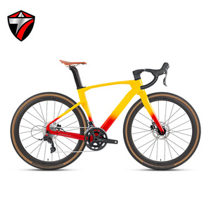 Bicicleta de Carretera de Carreras 700C Gravel V3 con Frenos de Disco Hidráulicos y 24 Velocidades, Bicicleta Urbana para Hombre de Fibra de Carbono Completa (25 años) (RS-24S) - Product Image 4