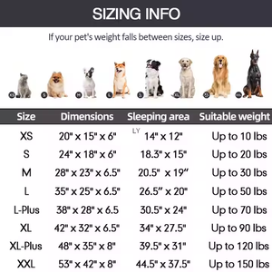 Venta al por mayor a prueba de masticar lavable pequeño cachorro cama para perros grandes gatos con logotipo personalizado cama de lujo para perros - Product Image 2