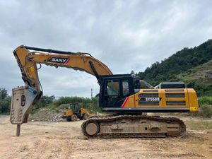 เครื่องขุดไฮดรอลิคตีนตะขาบ550ชม. ยอดนิยม55ตันปั๊มกระปุกเกียร์มอเตอร์แกนหลักของจีน - Product Image 3