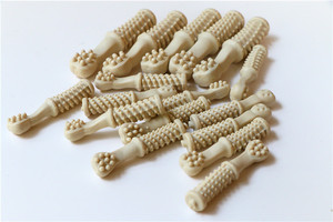 Vegetariano sin aditivos sin colorantes perro Dental mascota mastica cepillo de dientes - Product Image 4