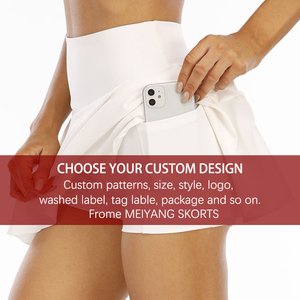 <span class=keywords><strong>Falda</strong></span> pantalón de cintura alta, suave y cepillada, 92% poliéster, 8% elastano, talla grande para mujer, estampada, con bolsillo. - Product Image 4