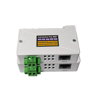 Extensor IP Pasivo de un Solo Canal para CCTV, Extensor EOC Ethernet sobre Coaxial BNC, Convertidor RJ45 IP PoE
