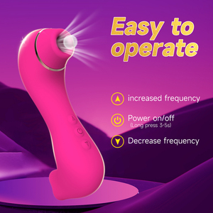 Vibrateur à double stimulation pour clitoris, masseur de clitoris et point G, jouets sexuels oraux pour clitoris, mamelons et vagin pour femmes et couples - Product Image 5