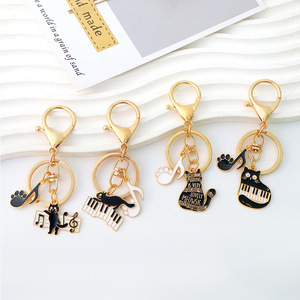 Llavero de metal con diseño de león chino y texto, exquisito colgante de Año Nuevo, estilo nacional con mensaje de bendición, pequeño regalo al por mayor - Product Image 1
