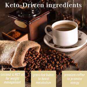 Café Keto Directo de Fábrica con Grasa Total que Apoya la Actividad Metabólica Eficiente, Aumenta tu Metabolismo, Quema Calorías - Product Image 5