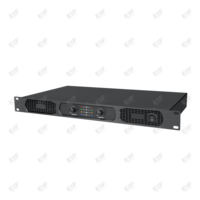 Amplificateur de puissance professionnel ET2350 à double canal 1U classe D, montage en rack métallique, amplificateur audio pour systèmes de son surround pour la scène