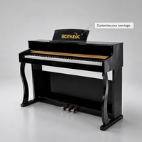 Instrumen Keyboard 88 Tuts Piano Digital Tuts Berbobot Teclados Musicales 200 Nada 89 Demo USB OEM Logo Kustom