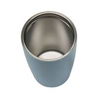 Mug à café isotherme en acier inoxydable 304 de 450 ml avec couvercle, couleur personnalisée, tasse de voyage portable pour la maison, le bureau et l'usage quotidien
