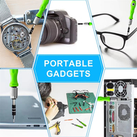 Juego de 32 Mini Destornilladores Magnéticos de Precisión, Kit de Herramientas de Reparación Profesional para Relojes y Laptops