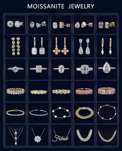 Anillo de compromiso de moissanita de 3 quilates Corte radiante Anillos de forma radiante de diamantes de moissanita de oro sólido de 10K/14K - Product Image 5