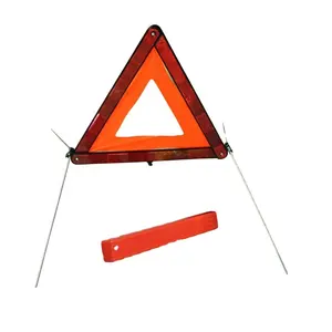 M4 kırmızı güvenlik yansıtıcı trafik üçgen reflektör