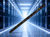 Armoire de serveur verticale 0U, RPDU intelligent triphasé 60A, PDU de surveillance 36 ports, prise verrouillable C39