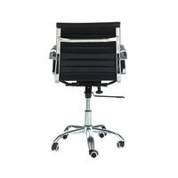 Bas prix Mobilier de bureau à dossier haut de haute qualité Chaise de bureau pivotante moderne pour ordinateur avec coque arrière