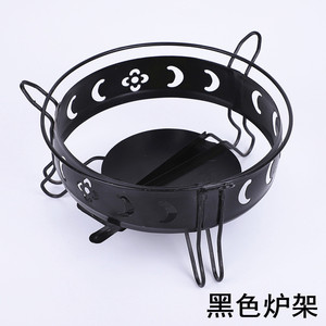 Mini Estufa de Alcohol Portátil con Soporte, para Cocina al Aire Libre, para Ollas de 2.1L-4L, Ligera, Ajustable, para Uso Individual - Product Image 5