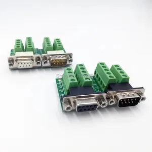 DB9 Adapter RS232 Serial Signals Terminal Module Interface Converter To Terminal DB9 Connector Male Female D sub