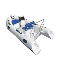 Bateau gonflable de nervure de la fibre de verre Rib360 de la CE 12ft mini bateaux gonflables bon marché de rip de bateau à réaction à vendre philippines