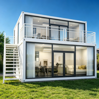 Nouveau produit Donglikeyuan, maisons préfabriquées de luxe, maison conteneur pliable anti-ouragan, utilisation en bureau, fabriqué en Chine