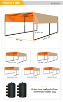Pare-soleil en tissu manuel anti-UV durable Nouvel auvent extérieur en aluminium pour jardin, arrière-cour Nouveau pare-soleil extérieur pour