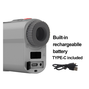 Máy đo khoảng cách chơi gôn cầm tay Máy đo khoảng cách tầm xa 1000m Ngoài trời 6X Máy đo tốc độ kỹ thuật số thông minh có thể sạc lại - Product Image 3