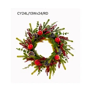 Longstar Luxe OEM ODM Guirlandes De Noël Nouveau Design Décoration Murale Floqué Guirlande De Noël Guirlande Guirlande De Table Maison De Noël Petit Gar - Product Image 6
