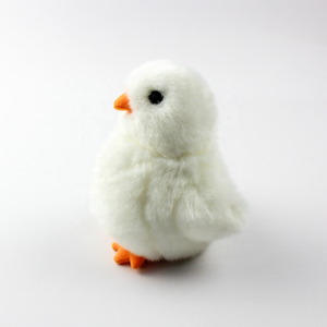 Venta al por mayor peludo realista <span class=keywords><strong>pollo</strong></span> blanco juguetes de peluche animales de peluche regalos para niños - Product Image 6