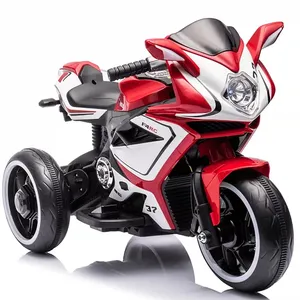 2023 Baby Snelle Verzending Cool Driewielige Kinderen Elektrische Motorfiets Driewielers Auto Kinderen Motorrit Op Speelgoed