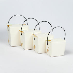 Matte Laminated Kraft Paper Self-Erecting Foldable Disposable <b>Box</b> for Fast Food Takeaway (Fried Chicken Pasta Salad <b>Noodles</b>) - Product Image 6