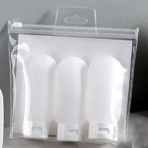 Set de viaje para rellenar botellas, botella transparente de plástico para cosméticos, botella para loción, portátil - Product Image 3