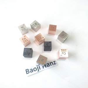 Cubo de <span class=keywords><strong>elemento</strong></span> metálico como conjuntos <span class=keywords><strong>Bi</strong></span>, Si ,Mg Be Si W MO Ti Zinc Al Cu cubo - Product Image 6