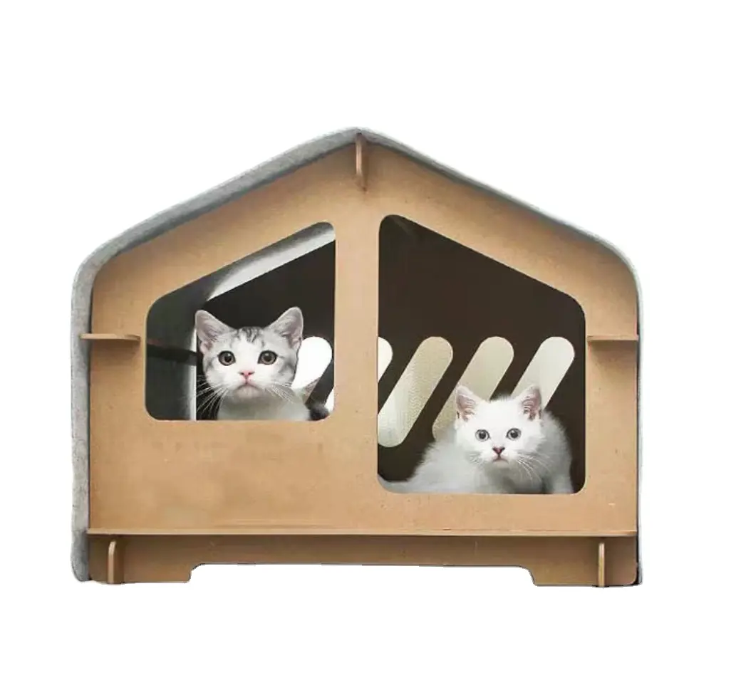 Indoor Kennel Dogs Pets house wholesale Wooden Pet House Style Log