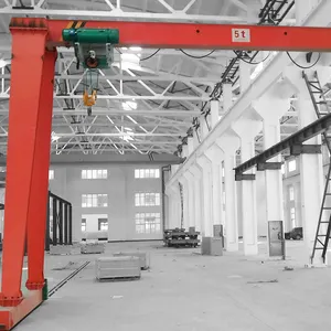 Professionele L-Frame Open Grond Balken Gantry Crane16 Ton Kraan