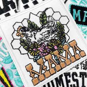 แผ่นปักลายแม่แบบรีดติดสำหรับตกแต่ง - Product Image 5