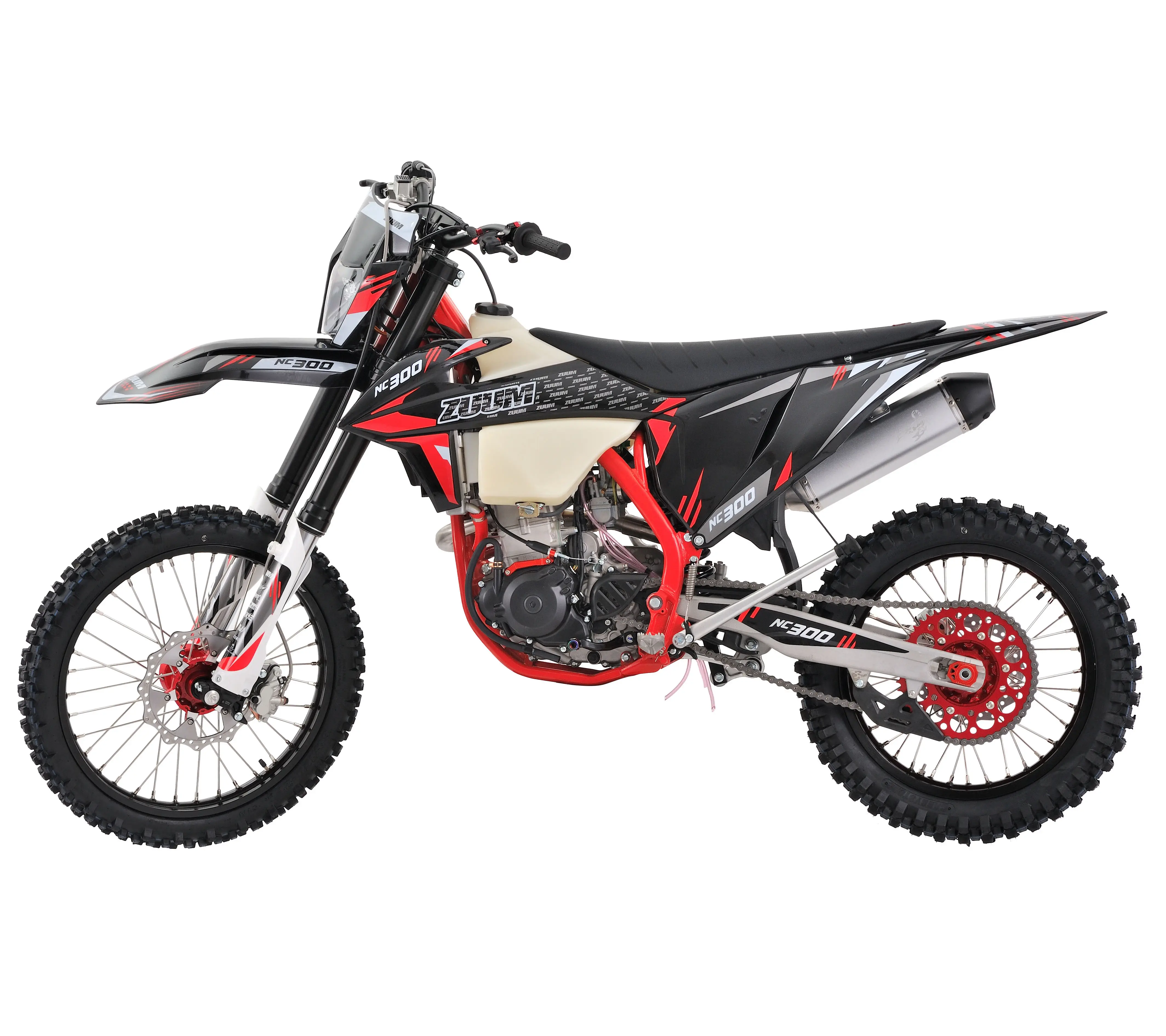 Factory Direct-sales ZUUMAV K8 NC300cc High Speed Adult Dirt Bike Off-road Motorbike with big fuel tank Enduro Motorcycles