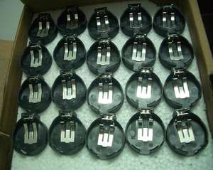 Support de pile au lithium CR2450 3V, connecteur de pile bouton au lithium CR2450 3V pour CR 2450 <span class=keywords><strong>DL2450</strong></span> - Product Image 5