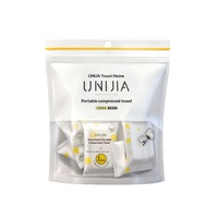 Toallitas Faciales Comprimidas Ecológicas, Portátiles, Gruesas, Tipo Moneda, Biodegradables, para Viajes, Salón y Camping