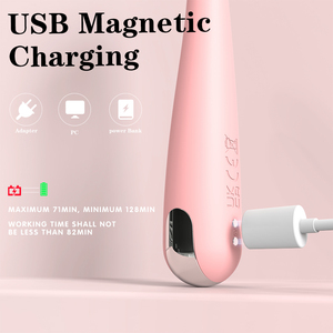 هزاز بـ9 سرعات و5 نبضات قابل لإعادة الشحن عبر USB مقاوم للماء IPX7 لتحفيز البظر ونقطة G للنساء - Product Image 3