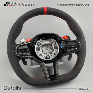 Volante Deportivo Personalizado para BMW, Compatible con BMW M340i M440i X3M X5M G20 G30 G05 M2 M3 M4 Serie 1-8 2018-2024 - Product Image 3