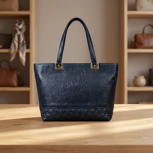 Sac à main pochette en cuir véritable imperméable de qualité supérieure pour femme, écologique, 100 % fermeture éclair, deux sangles, grand format, porté croisé - Product Image 6
