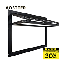 Ventana Plegable de Aluminio para Exteriores Comerciales, AOSTTER con Certificación CE, Insonorizada, con Rotura de Puente Térmico, Doble Acristalamiento, Abatible Superiormente