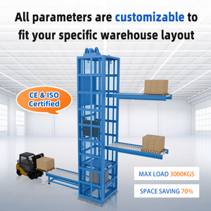Nouvel arrivage : Élévateur à palettes VRC (Vertical Reciprocating Conveyor) compatible ASRS pour système d'automatisation d'usine intelligente - Product Image 2