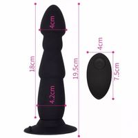 Vibromasseur anal télécommandé 2026, 10 modes, 100 % étanche, rechargeable USB, en silicone, pour masturbation féminine et stimulation du point G
