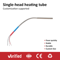 Fournisseur d'éléments chauffants industriels 220V 380V en Chine, chauffe-eau à cartouche avec sonde thermocouple de type K