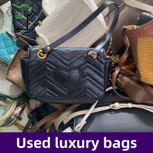 Fabrika Çıkışlı Lüks Çantalar Yüksek Kaliteli Tasarımcı Çantalar İyi Durumda İkinci El Marka Çantalar Ukay Balya Satışı - Product Image 3