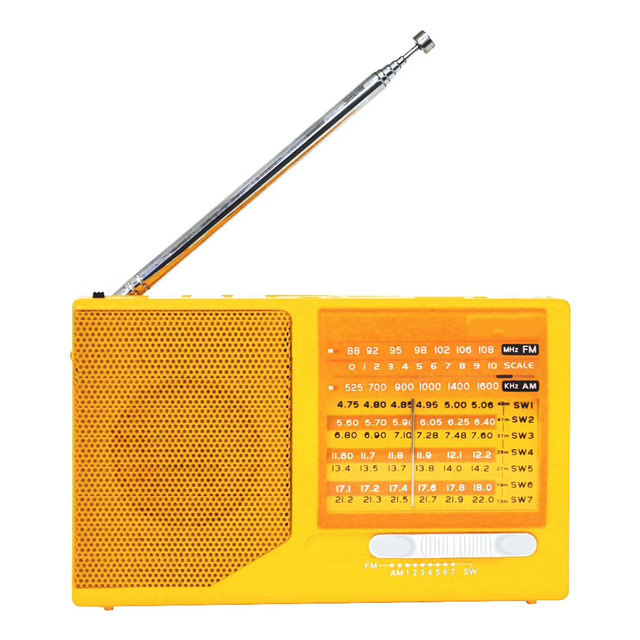 ELETREE HN-316UAT HN-315UAT Portable Small World Receiver Shortwave Rechargeable Multiband Mw Fm Sw 1-7 9 Band Radio