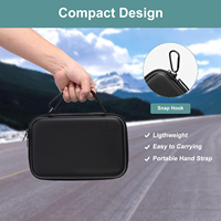 Étui de voyage EVA pour appareil photo numérique et trépied Vlog pour Sony Zv-1 / Zv-1F / Zv-1 Ii sac organisateur-étui uniquement