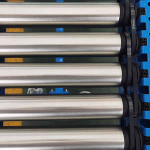 Ayarlanabilir çok bantlı davul taşıma hattı yangına dayanıklı çelik/POM ambalaj taşımacılığı için inşaat restoran kullanılan - Product Image 3