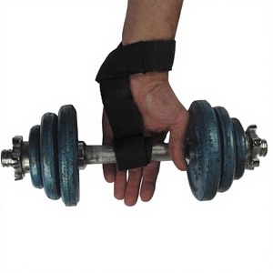 Sangles de levage de poignet en néoprène personnalisables avec logo, réglables et antidérapantes, pour la musculation, le bodybuilding, l'entraînement de force, les soulevés de terre et la gym - Product Image 1